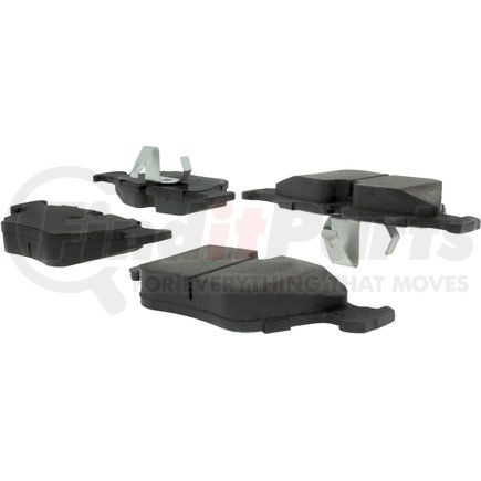 Centric 300.07250 Centric Premium Semi-Metallic Brake Pads with Shims and Hardware