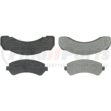 Centric 300.07170 Centric Premium Semi-Metallic Brake Pads with Shims