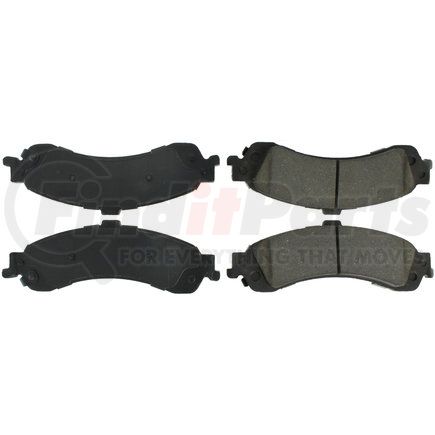 Centric 300.08340 Premium Semi-Metallic Brake Pads with Shims and Hardware