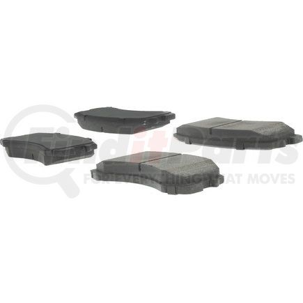 Centric 300.09040 Centric Premium Semi-Metallic Brake Pads with Shims and Hardware