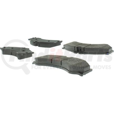 Centric 300.09490 Centric Premium Semi-Metallic Brake Pads with Shims