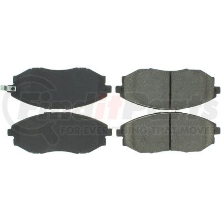 Centric 300.10310 Centric Premium Semi-Metallic Brake Pads with Shims and Hardware