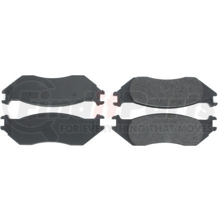 Centric 300.10450 Centric Premium Semi-Metallic Brake Pads with Shims and Hardware