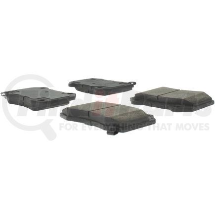 Centric 300.10530 Centric Premium Semi-Metallic Brake Pads with Shims and Hardware