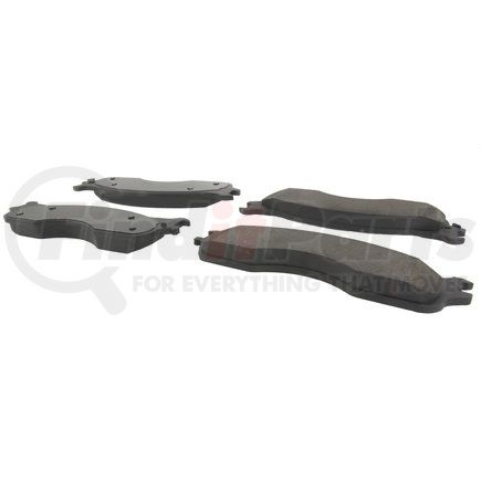 Centric 300.10540 Centric Premium Semi-Metallic Brake Pads with Shims and Hardware