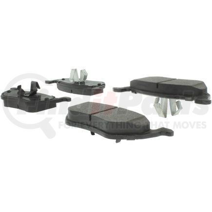 Centric 300.10550 Centric Premium Semi-Metallic Brake Pads with Shims