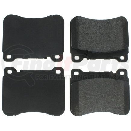 Centric 300.11210 Centric Premium Semi-Metallic Brake Pads with Shims and Hardware