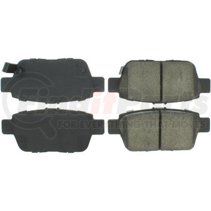 Centric 300.11030 Centric Premium Semi-Metallic Brake Pads with Shims and Hardware