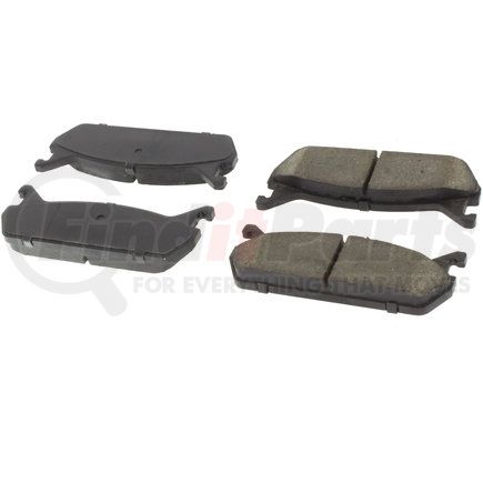 Centric 301.04580 Centric Premium Ceramic Brake Pads with Shims and Hardware