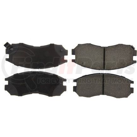 Centric 301.04840 Centric Premium Ceramic Brake Pads with Shims and Hardware