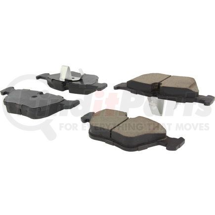 Centric 301.07250 Centric Premium Ceramic Brake Pads with Shims and Hardware