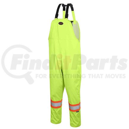 Pioneer Safety V1082360U-XL 5629U HI-VIS Safety Rainwear Bib Pants, Yellow - Size XL