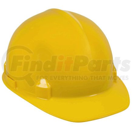 Sellstrom 14833 Jackson Safety SC-6 Safety Hard Hat, 4-Pt. Ratchet Suspension, Cap-Style, Yellow