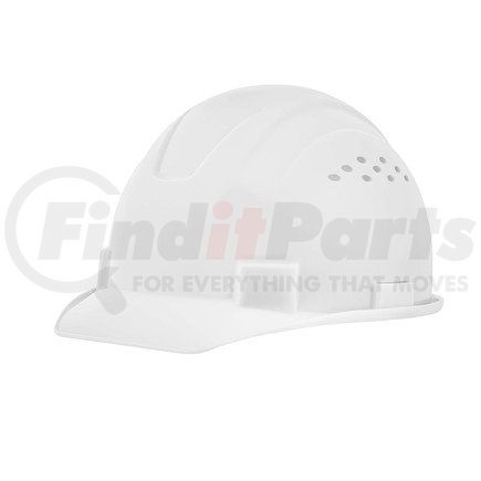 Sellstrom 20220 Jackson Safety Advantage Front Brim Hard Hat, Vented, 4-Pt. Ratchet Suspension, White