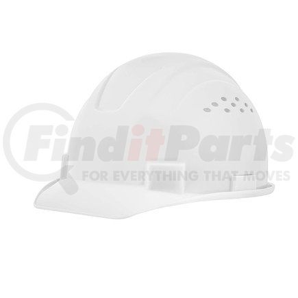 SELLSTROM 20220 Jackson Safety Advantage Front Brim Hard Hat, Vented, 4-Pt. Ratchet Suspension, White