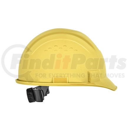 Sellstrom 20201 Jackson Safety Advantage Front Brim Hard Hat, Non-Vented, 4-Pt. Ratchet Suspension, Yellow