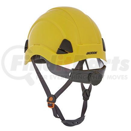 Sellstrom 20901 Jackson Safety CH-300 Climbing Industrial Hard Hat, Non-Vented, 6-Pt. Suspension, Yellow