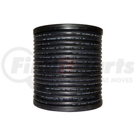 HALDEX 11002 - midland air brake hose - black, rubber, 1/2 in. hose i.d., 7/8 in. hose o.d., 50 ft. | hose bulk 1/2", 50 ft | trailer accessory