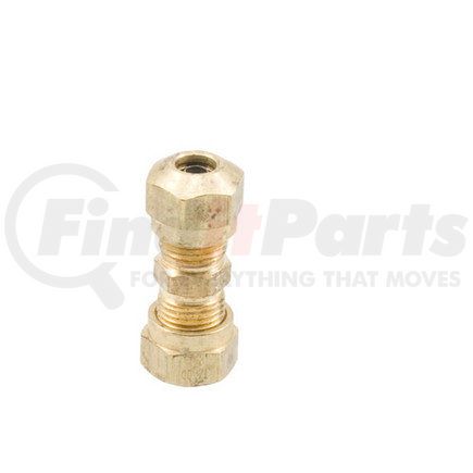 Haldex 11201 Air Brake Air Line Connector Fitting - Union Fitting for Nylon Tubing, Tube Size 1/4 in. O.D.