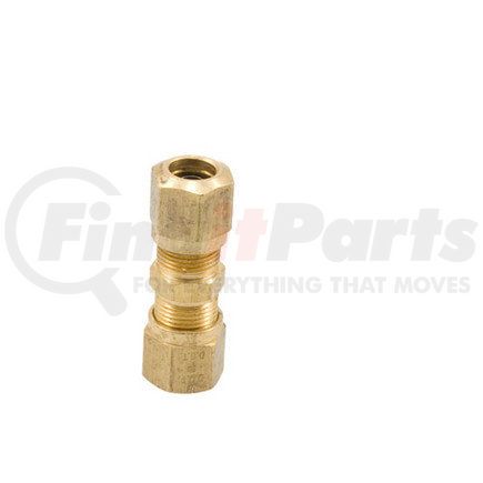 Haldex 11202 Air Brake Air Line Connector Fitting - Union Fitting for Nylon Tubing, Tube Size 3/8 in. O.D.