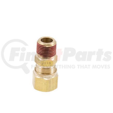 HALDEX 11235 - air brake air line connector fitting - male connector, nylon tubing, 3/8 in. npt, 1/2 in. o.d. | male connector nylon tubing fitting, 3/8" npt, 1/2" o.d. | male bullet connector
