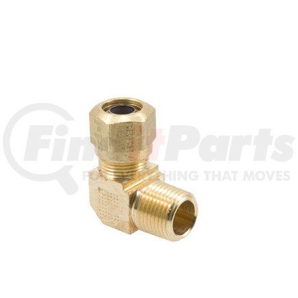 Haldex 11292 Air Brake Air Line Connector Fitting - 90° Male Elbow, Nylon Tubing, 3/8 in. NPT, 1/2 in. O.D.