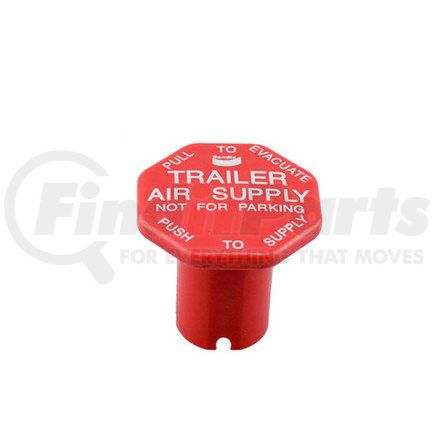 HALDEX 298817 - bendix® trailer air supply knob for threaded type push-pull valves | bendix® trailer air supply knob for threaded type push-pull valves | dash knob
