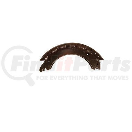 Haldex GG4710QR2 Drum Brake Shoe and Lining Assembly - Rear, Relined, 1 Brake Shoe, without Hardware, for use with Meritor "Q" Plus Applications