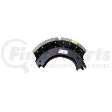 Haldex GG4717ESG Drum Brake Shoe Kit - Remanufactured, Rear, Relined, 2 Brake Shoes, with Hardware, FMSI 4717, for Eaton Reduced Envelope Applications