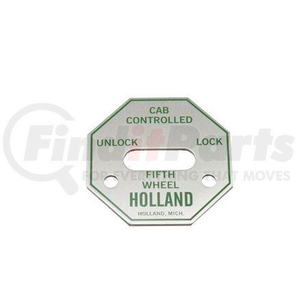 Haldex K1451511 A/C Compressor Valve Plate - Cab Controlled Fifth Wheel, OEM Part N14515L