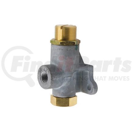 Haldex KN31050 Air Brake Relay Valve - Inlet and Outlet 1/4" NPT, Factory Pressure 45 PSI, OEM N15817F, .31 lbs.