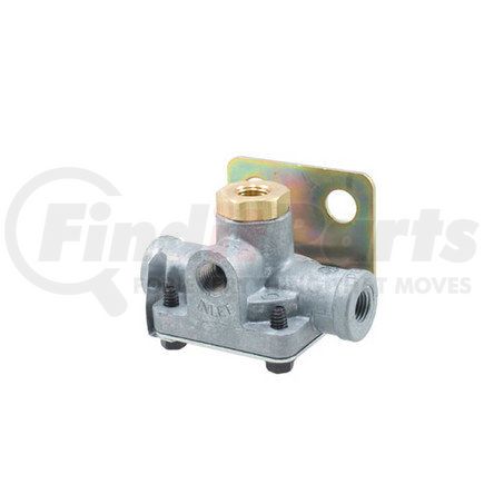 Haldex KN32042 Air Brake Quick Release Valve - (2) 1/4" Controlt, (2) 3/8" Delivery, Reversed Bracket