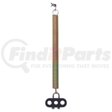 HALDEX M1TU102C3 - midland tender kit - single spring, 2.5 in. spring length, 3-hole clamp, with beam clip, for use on trailer or chassis applications | tender kit - trlr 2.5" 3 hole clamp | trailer accessory