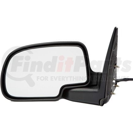 Dorman 955-060 Side View Mirror - Left, Power, Non-Heated, Black And Chrome