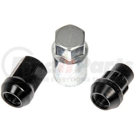 Dorman 713-375A Black Acorn Wheel Nut Lock Set