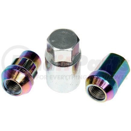 Dorman 713-375G Rainbow/Neo-Chrome Acorn Wheel Nut Lock Set