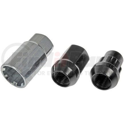 Dorman 713-675A Black Acorn Wheel Nut Lock Set