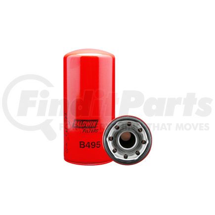 BALDWIN B495 - full-flow lube spin-on | full-flow lube spin-on | engine oil filter