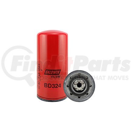 BALDWIN BD324 - engine oil filter - dual-flow lube spin-on | dual-flow lube spin-on | engine oil filter