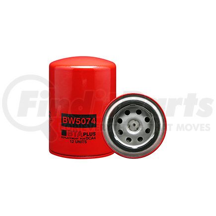 BALDWIN BW5074 - coolant spin-on with bta plus formula | coolant spin-on with bta plus formula | cooling system filter