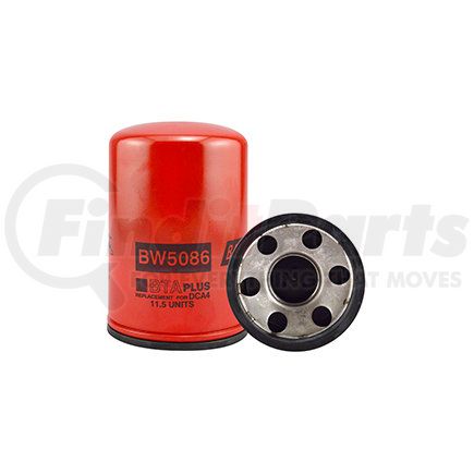 BALDWIN BW5086 - coolant spin-on with bta plus formula | coolant spin-on with bta plus formula | cooling system filter
