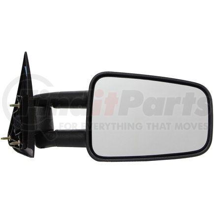 Dorman 955-075 Side View Mirror - Right, Denali; Manual, Towing Full Flat Glass