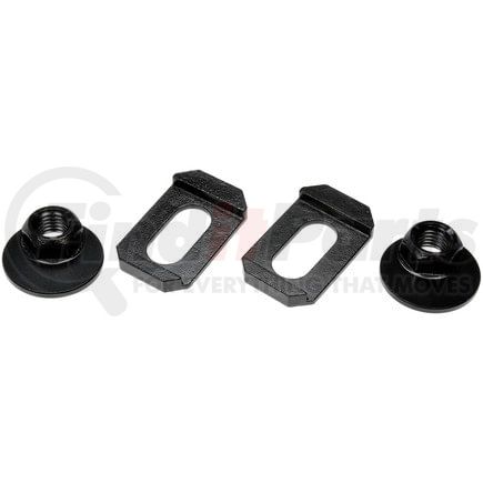 Dorman 545-240 Alignment Camber Kit - With 2.77 in, Black, Steel, Round Shims