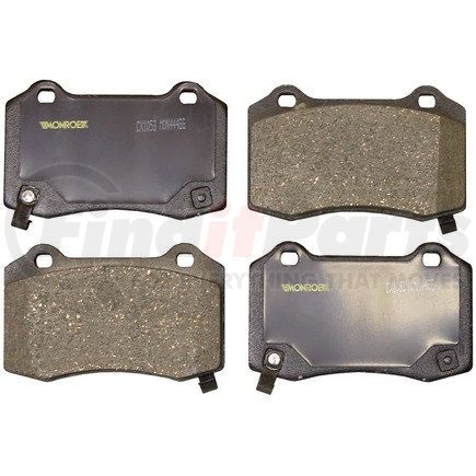 Monroe CX1053 Total Solution Ceramic Brake Pads