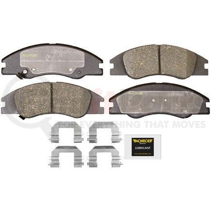 Monroe CX1074 Total Solution Ceramic Brake Pads