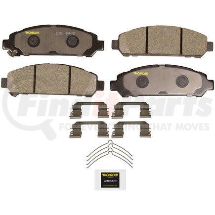 Monroe CX1401 Total Solution Ceramic Brake Pads