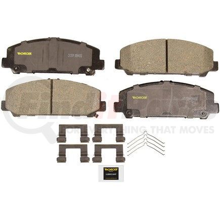 Monroe CX1509 Total Solution Ceramic Brake Pads