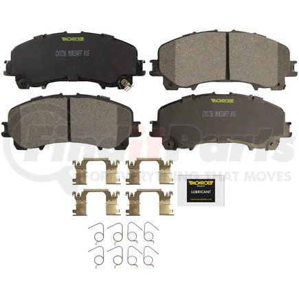 Monroe CX1736 Total Solution Ceramic Brake Pads