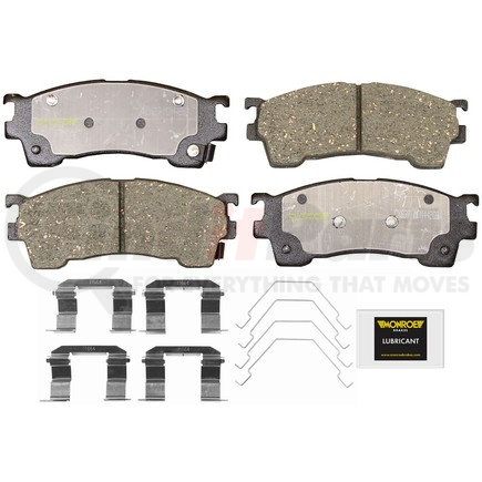 Monroe CX637 Total Solution Ceramic Brake Pads