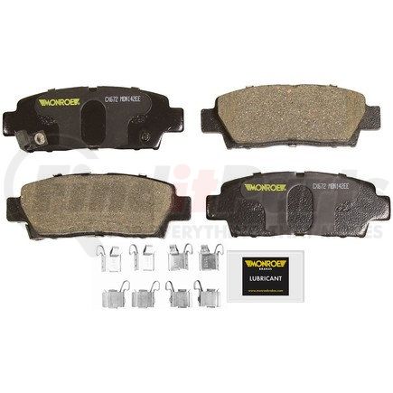 Monroe CX672 Total Solution Ceramic Brake Pads